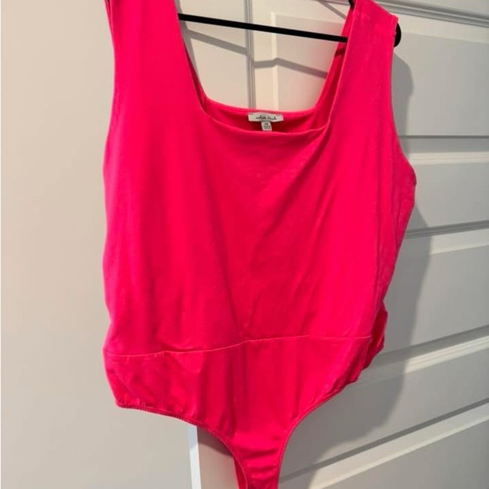 White Birch Pink Bodysuit